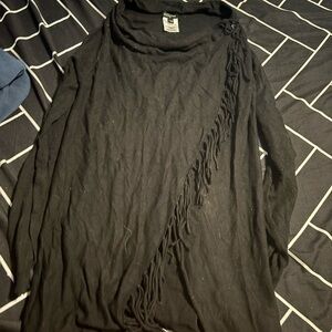 Eclipse Black Knit Top